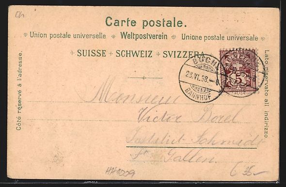 Cartes postales: Litho Buchs-Werdenberg, Totalansichten,  – D'occasion à Berlin par bartko-reher 1