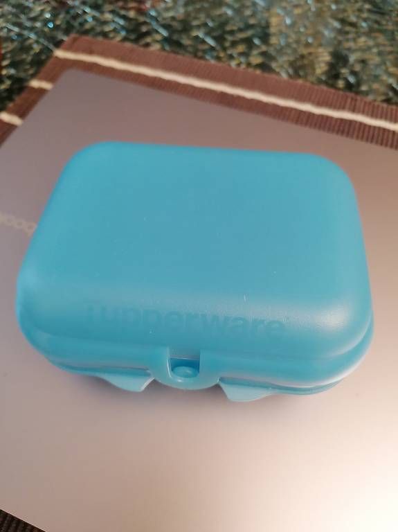 Teglie da forno: Tupperware Böxli mit Guetzli Ausstechformen  – Usato da Ebikon venduto da galupy007 1