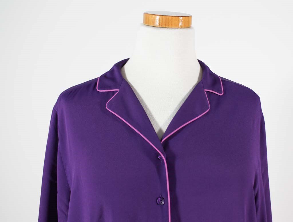 Riani Camicette: RIANI Hemdbluse mit Seide Gr. 46 – Usato da Belp venduto da caramel-secondhand 4