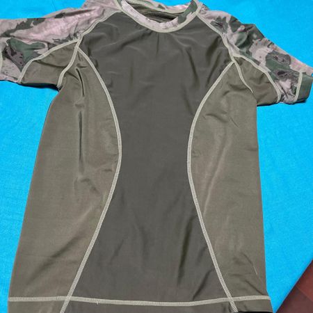 Maglia sportiva mimetica, Small, uomo 💪🏼M/L