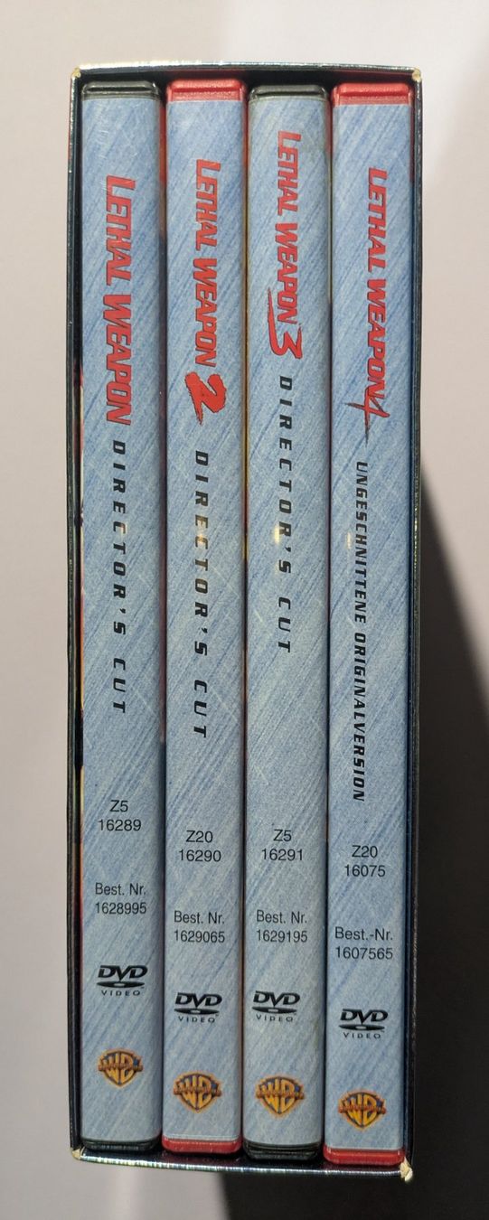 Alle DVDs: Lethal Weapon Collection 1-4 DVD Klassiker – Gebraucht aus Bubikon von el-ectronico 2