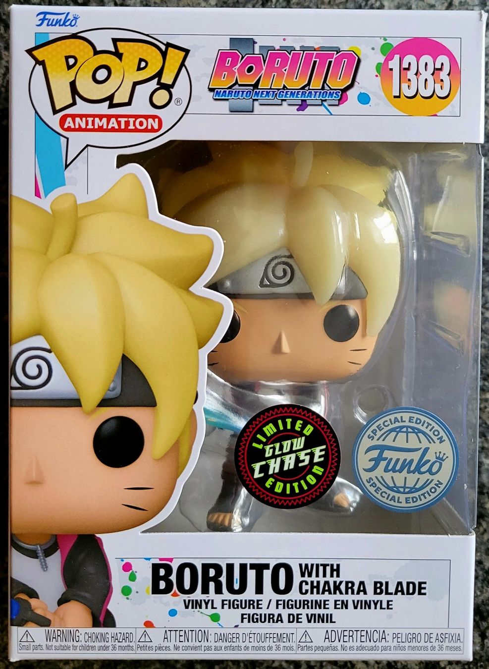 Funko Statuette: Funko Pop  Boruto With Chakra Blade CHASE – Nuovo e nell'imballaggio originale da Montet (Glâne) venduto da KOADA