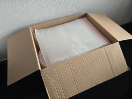 Luftpolster Beutel, Luftpolsterfolie, 100 Stück, NEU