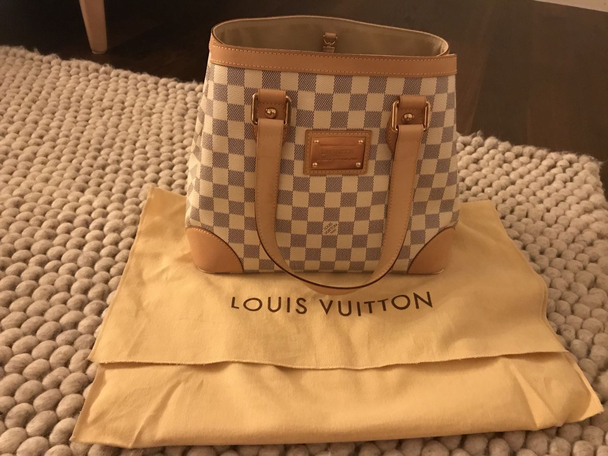 Louis Vuitton Borse: Louis Vuitton Hampstead Damier Azur – Nuovo (secondo la descrizione) da Ehrendingen venduto da nana99