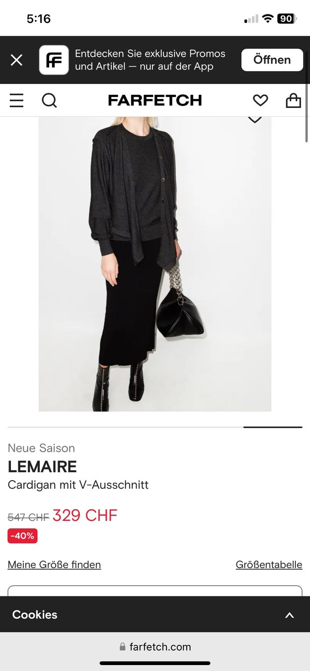 Lemaire Maglioni & Felpe: LEMAIRE Cardigan mit V-Ausschnitt – Nuovo (secondo la descrizione) da Döttingen venduto da dbs_26ls 9