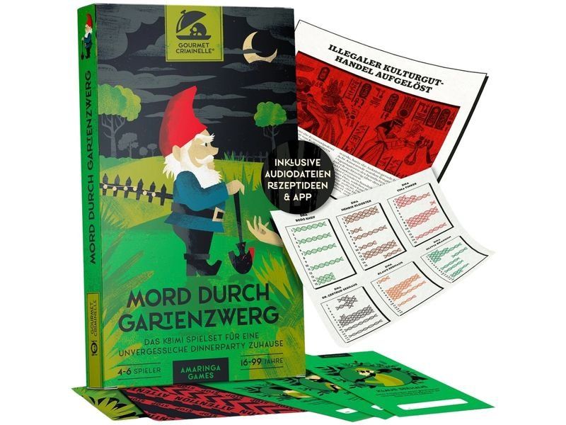 Giochi: SPIEL Mord durch Gartenzwerge – Nuovo e nell'imballaggio originale da Frauenfeld venduto da Nezadim