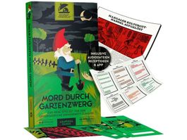 SPIEL Mord durch Gartenzwerge
