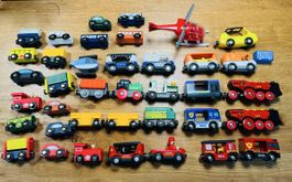 Brio Holzeisenbahn Set mit Zubehör gebraucht