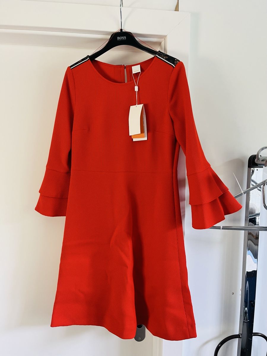 Hugo Boss Vestiti: Hugo Boss Kleid, Grösse 34 – Nuovo e nell'imballaggio originale da Zürich venduto da roadqueen