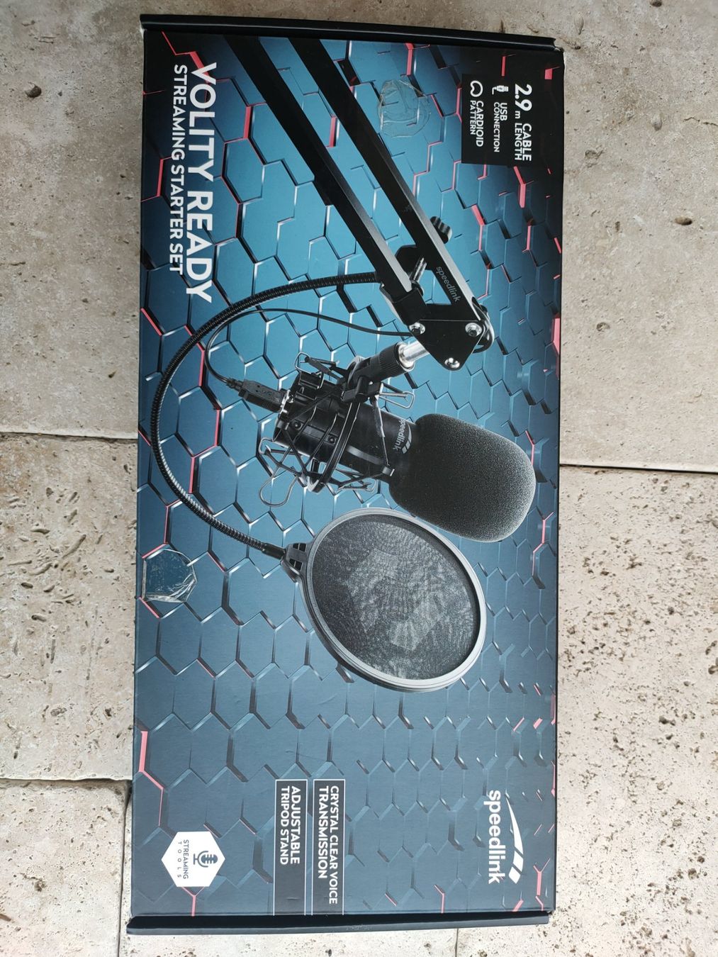 Mikrofone: Microfon-Set von Speedlink Volity Reay Streaming Starter-Set – Neu und originalverpackt aus Kleinbösingen von Belli75