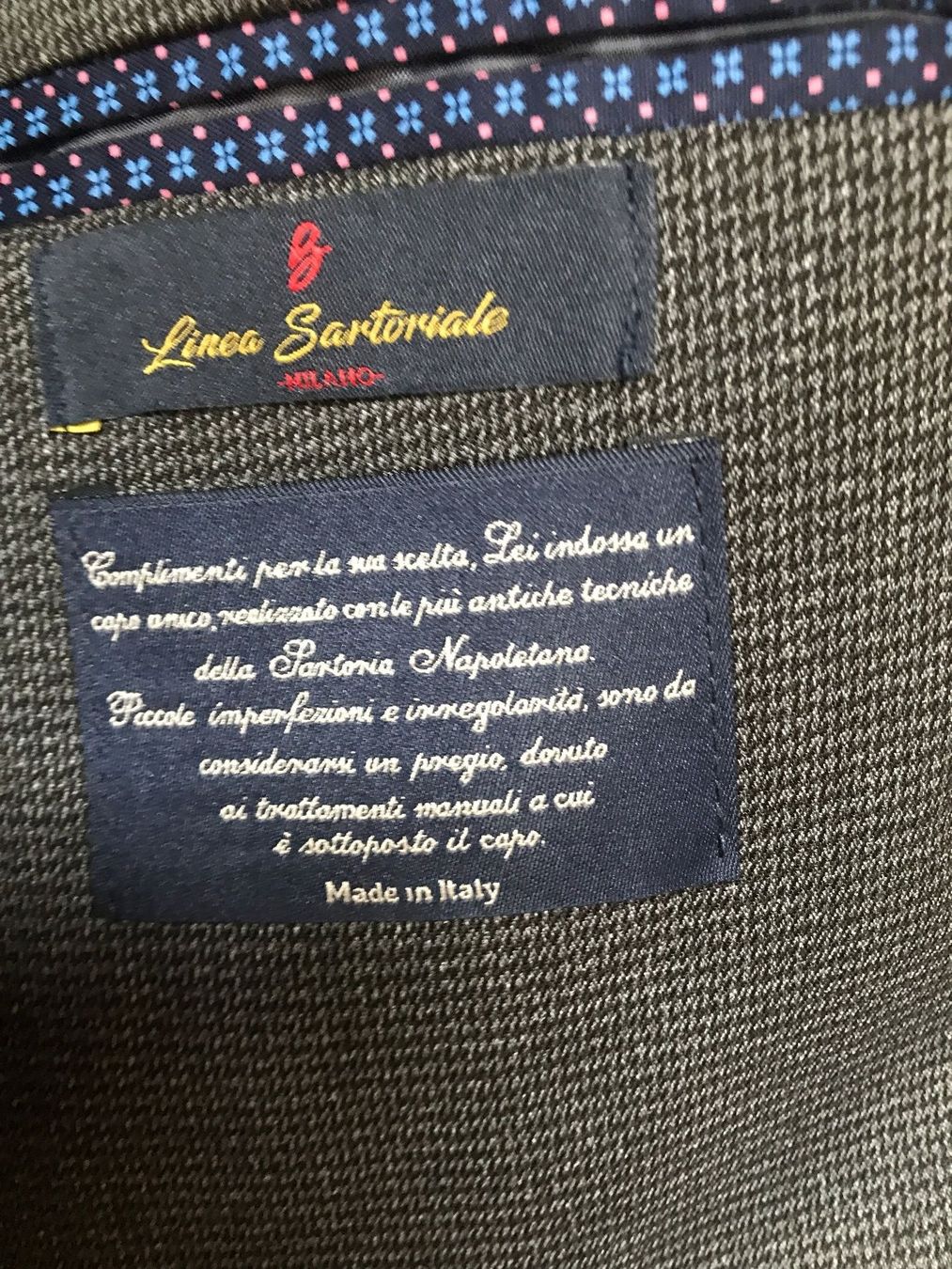 Completi: Herrenanzug "Linea Sartoriale" – Nuovo e nell'imballaggio originale da Küblis venduto da hypofacto 3