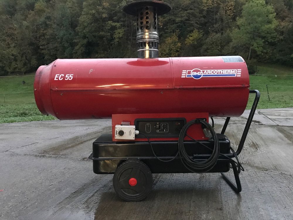 Heizkanone EC 55 Diesel indirekt mit Thermostat Kaufen auf Ricardo