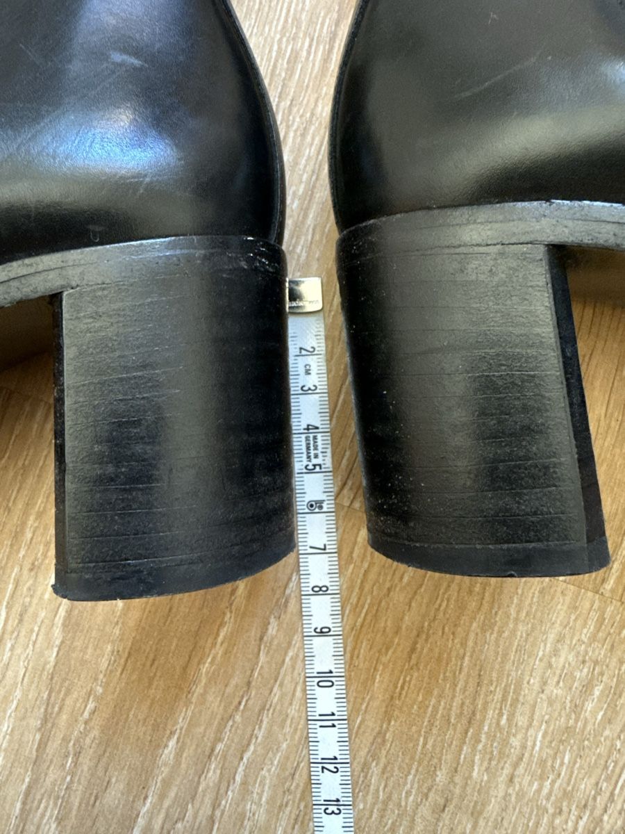 Damenschuhe: Bottines à talons noir cuir Freelance, p.36 – Gebraucht aus Tavannes von Thriftshop 6