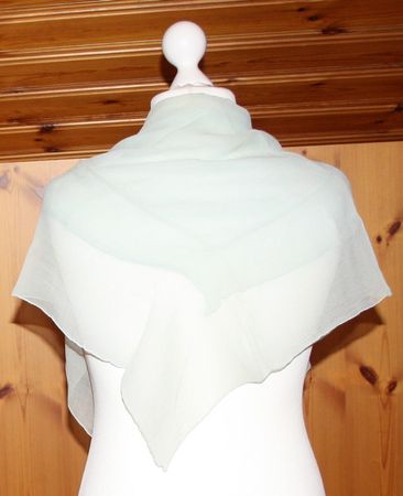 Foulard Schal hellgrün