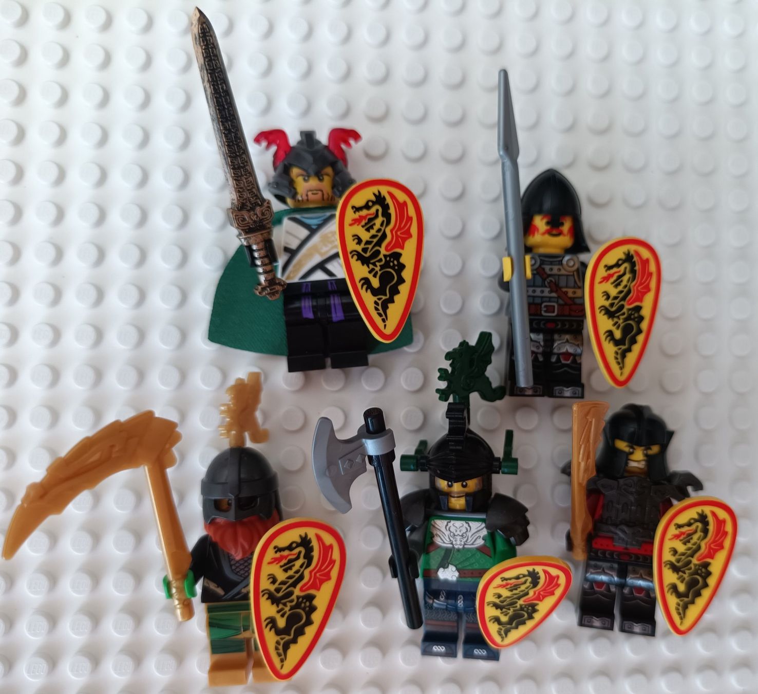 Lego Statuette: Lego Castle 16 - Drachenritter Battlepack - Eigenkreation – Usato da Hasle b. Burgdorf venduto da fzu_p9cf