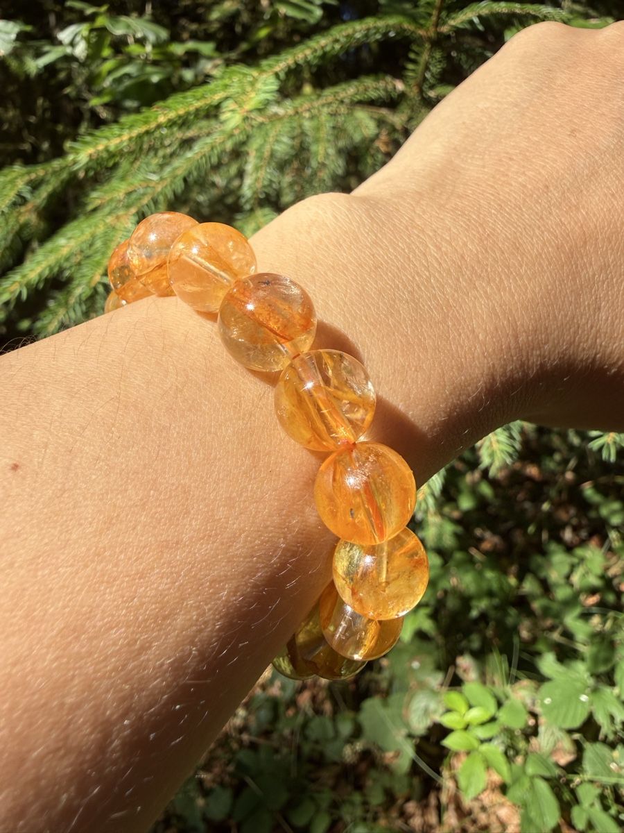 Bracciali & Braccialetti: Edelstein Armband Golden Healer, Elastisches Perlenarmband, – Nuovo (secondo la descrizione) da Jegenstorf venduto da SteinGlanz 4
