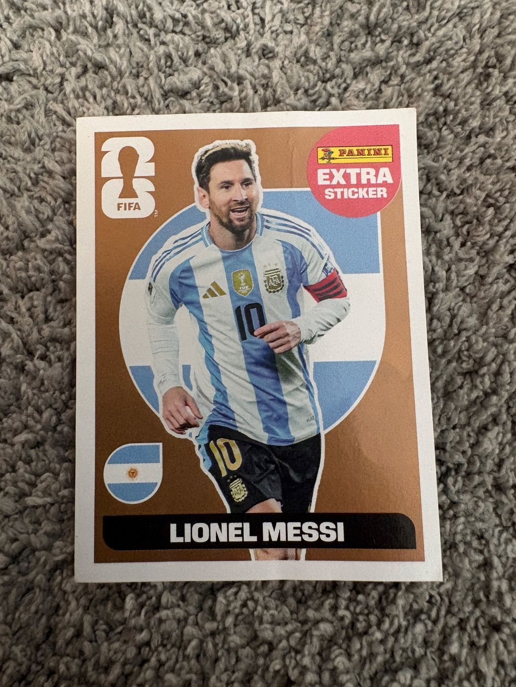 Panini Carte collezionabili: Bronze Messi Extra Sticker & Zusatz – Usato da Engelburg venduto da Leischa 1