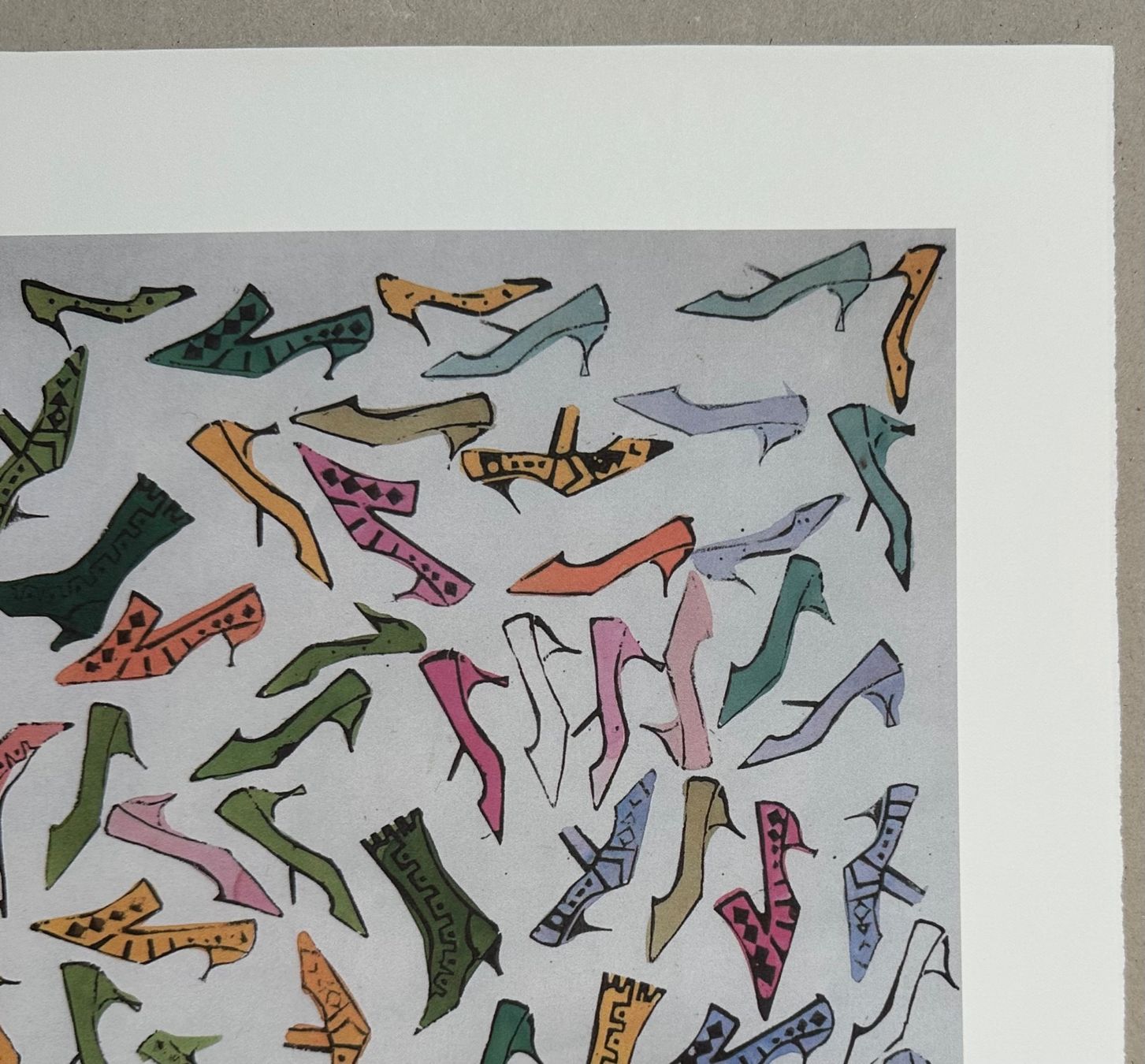 Tableaux: Warhol: Shoes, POP Art 80/100 – Neuf (Voir description) à Meilen par Smgdesign 4