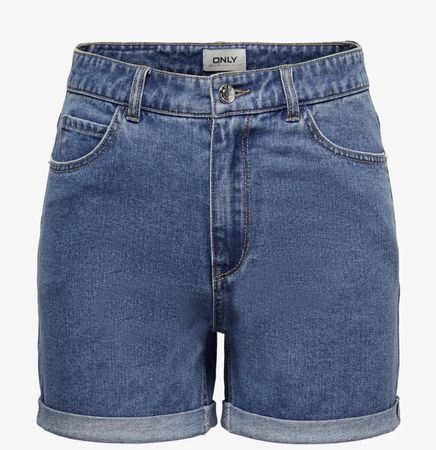 ONLY LIFE Jeans Shorts Kurzhose medium blue denim, Gr. M
