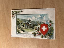 Alte Ansichtskarte Schweiz, Zürich, Vintage, Rarität