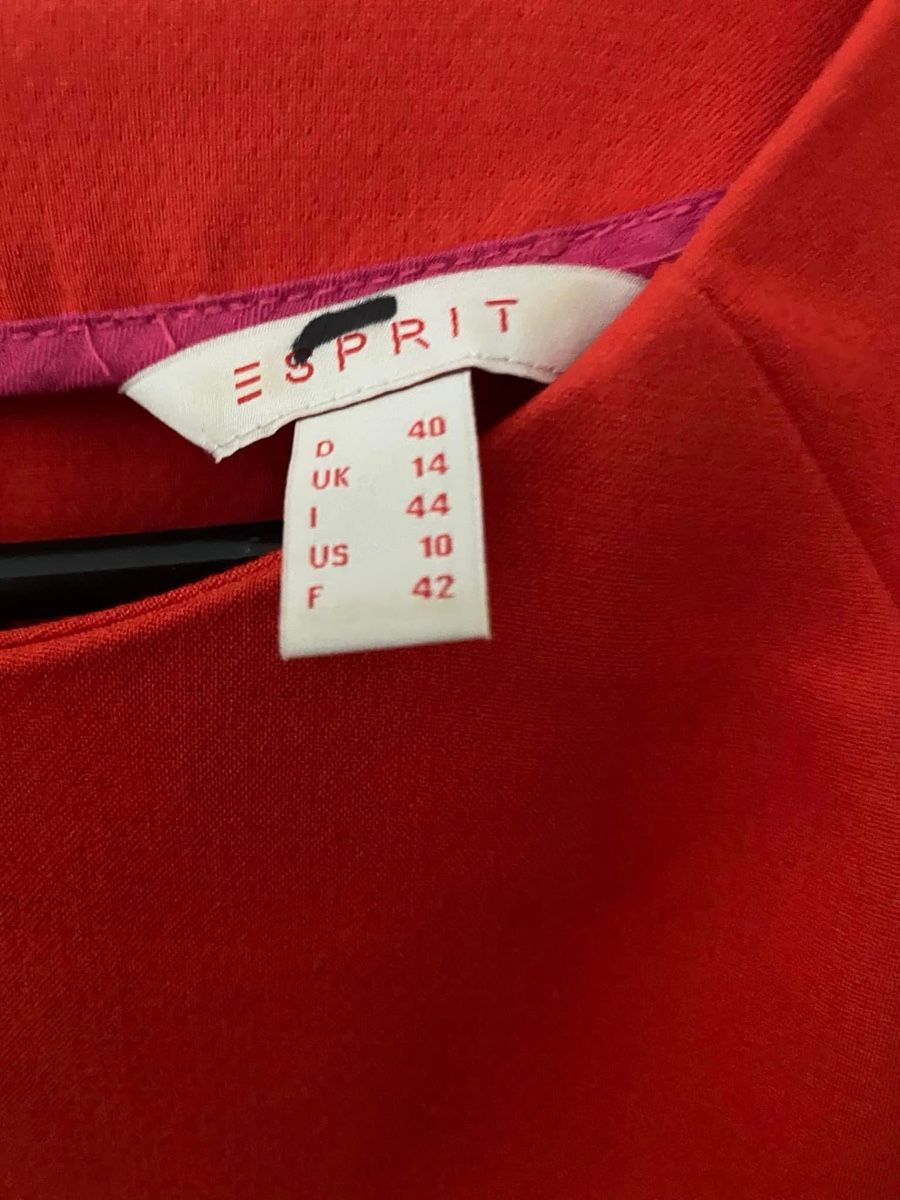 Esprit Vestiti: Esprit Sommerkleid Gr. 40 rot schick elegant – Usato da Wald ZH venduto da Slaste 1