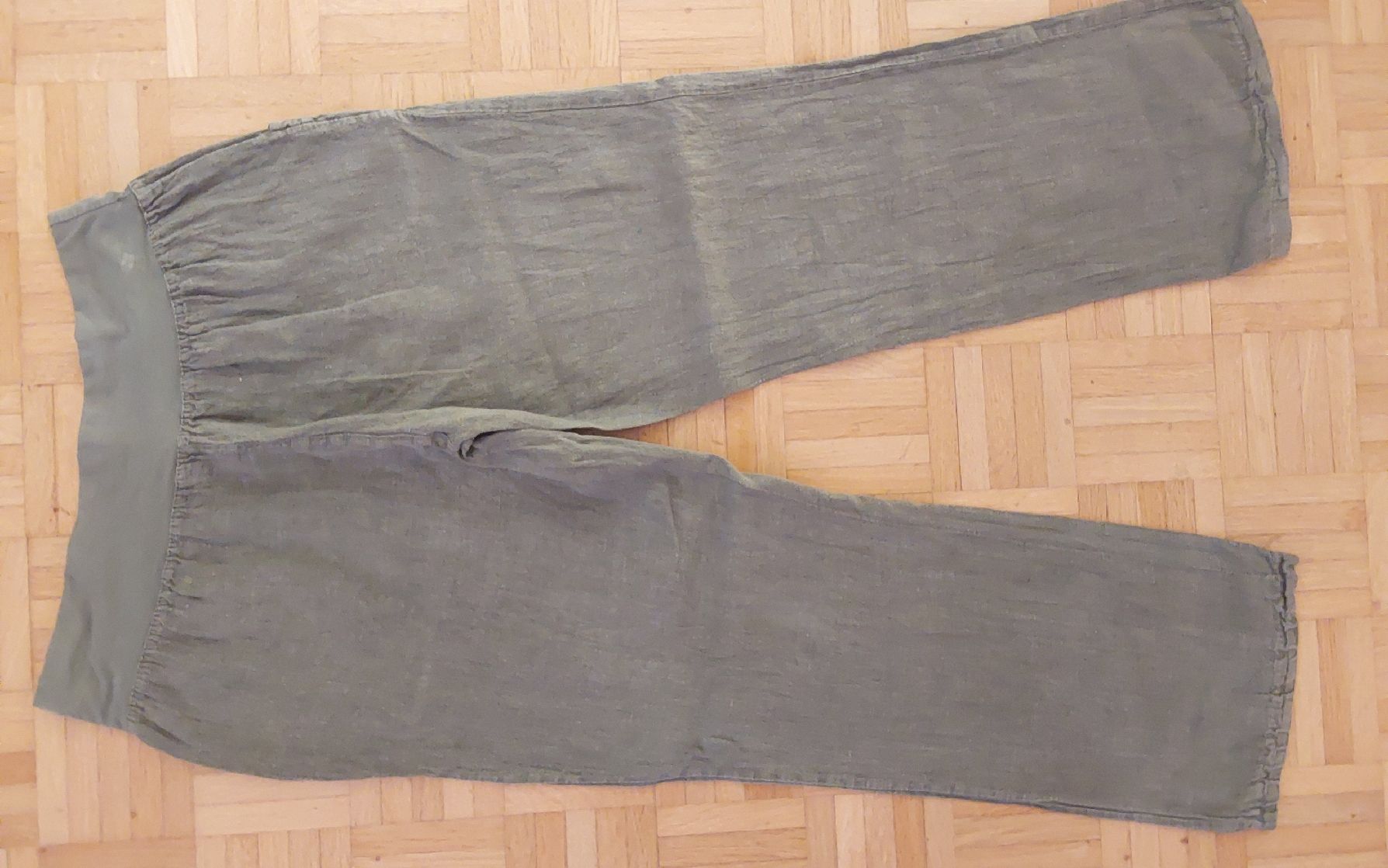Pantaloni: Leinenhose oliv 44 – Usato da Köniz venduto da scopello12 1