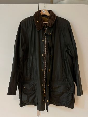 Barbour Wachsjacke C42/107CM mit Teddyfutter guter Zustand