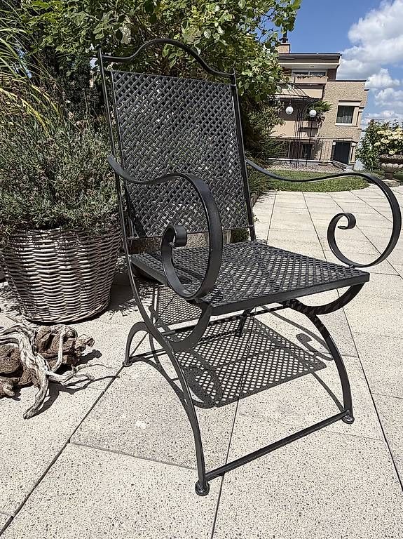 Sedie: Eisen-Gartenstühle – Usato da Zürich venduto da Pippilangstrumpf1 2