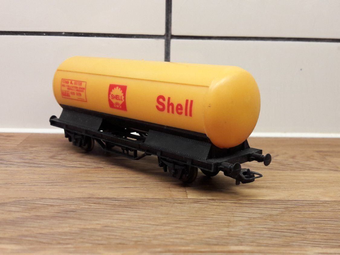 Lima Modelleisenbahnen: Lima HO DC : FS wagon citerne à 2 essieux "Shell" – Gebraucht aus Buttes von Cafe2005