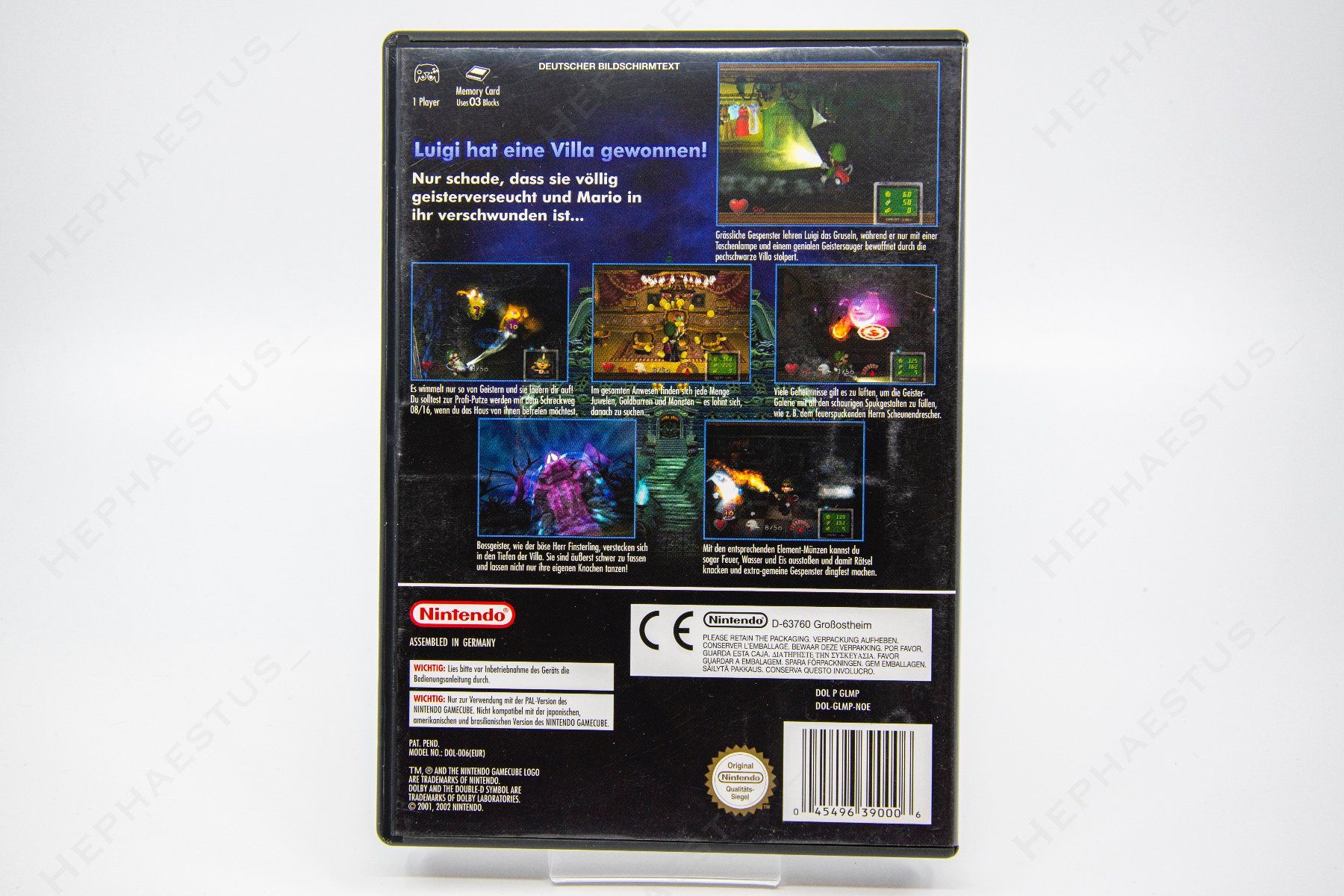 Nintendo Spiele: Luigi's Mansion GameCube – Gebraucht aus Effretikon von  1