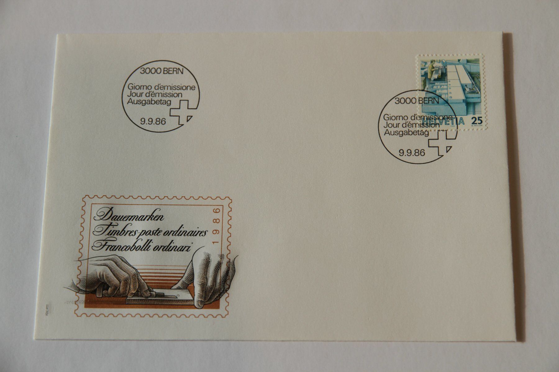 Tous les timbres: FDC., Dauermarken, 9.9.1986 – Neuf (Voir description) à Nesselnbach par ubourson