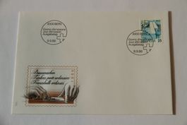 FDC., Dauermarken, 9.9.1986