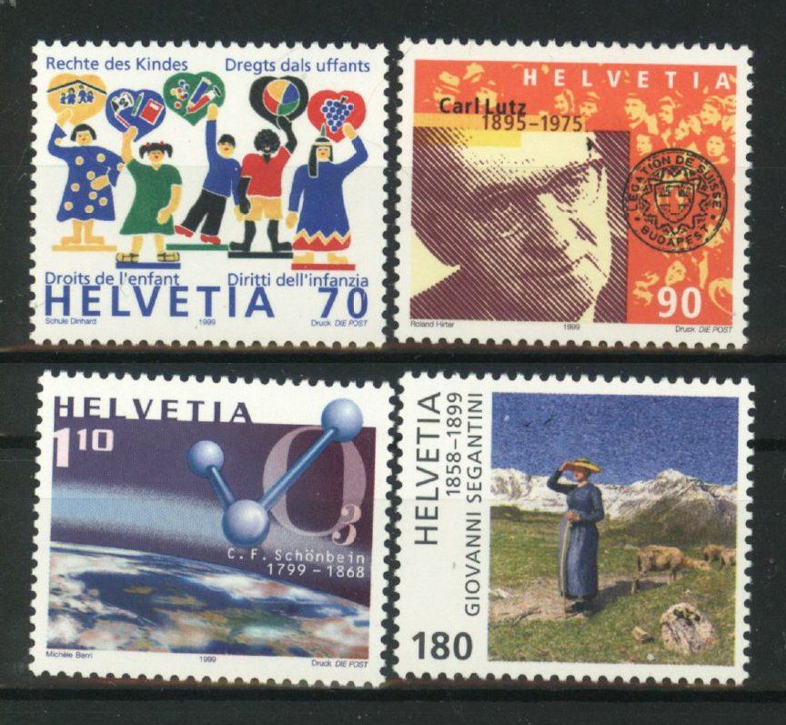 Tutti i francobolli: 1999, Sonderpostmarken ** (2) – Usato da Willisau venduto da Vollstempel
