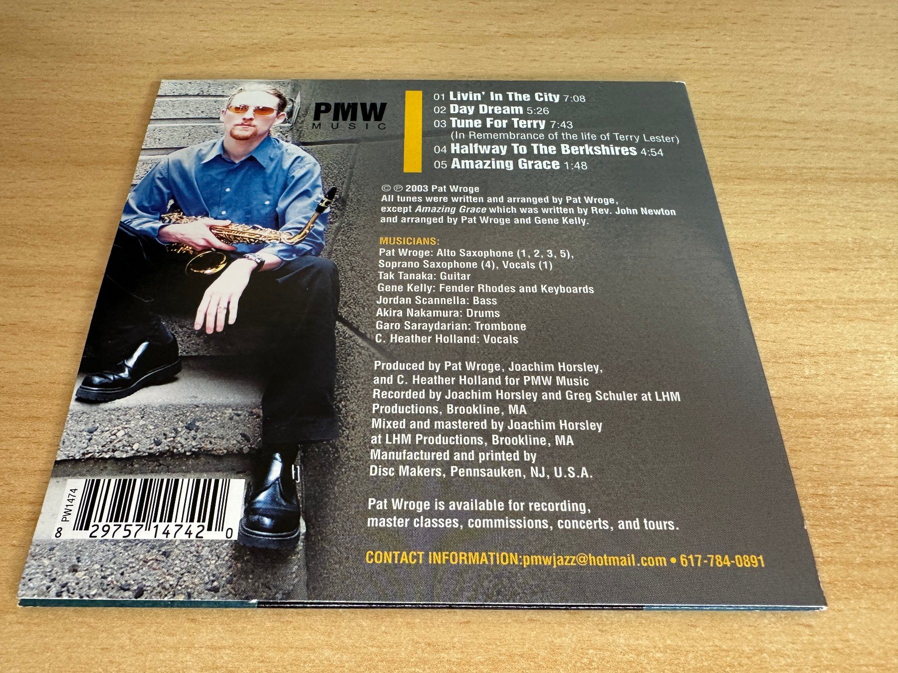 CDs: Pat Wroge - HALFWAY – D'occasion à Rikon im Tösstal par Alpenmutz 1