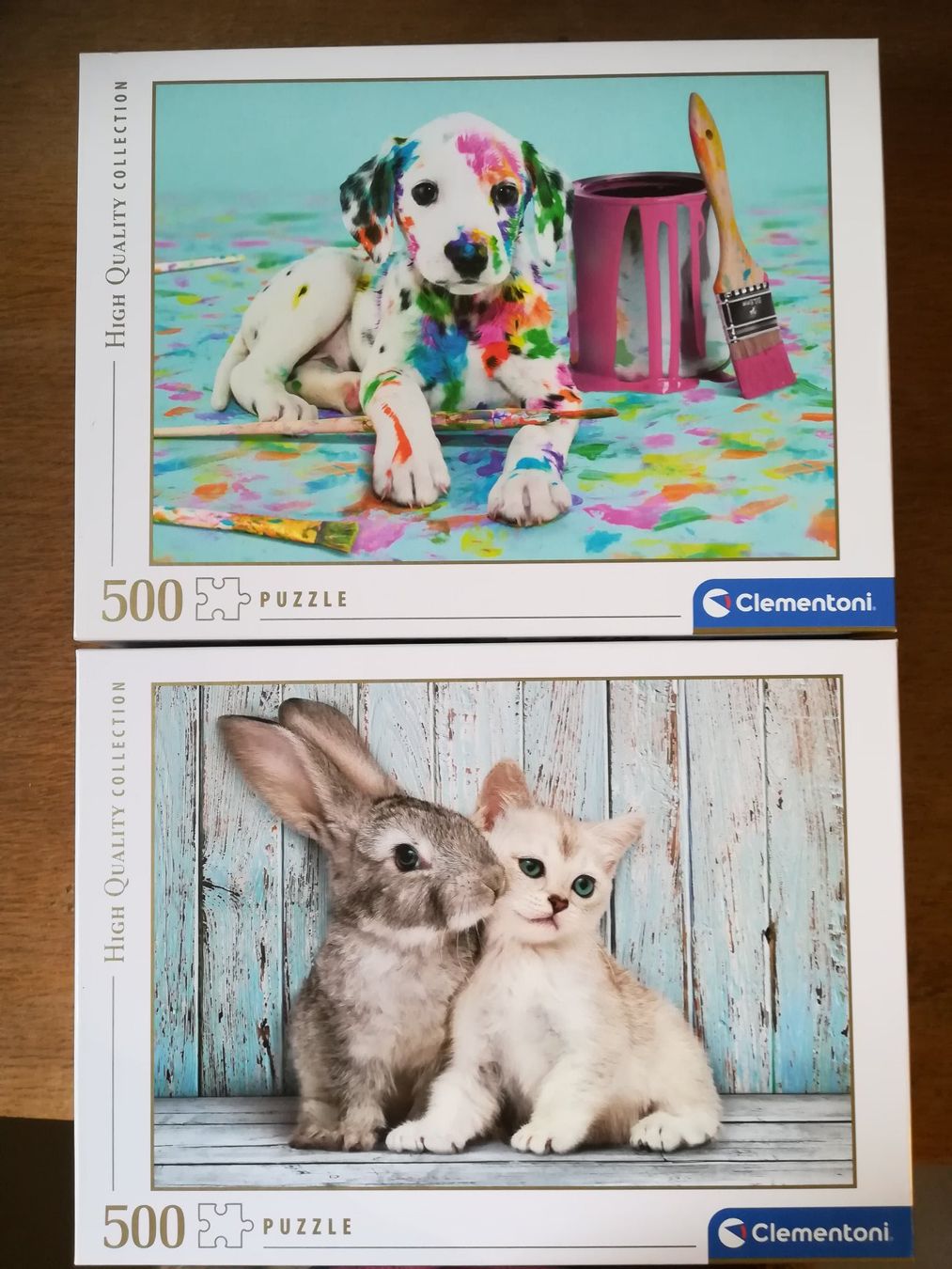 Clementoni Puzzle: 2 Clementoni Puzzles 500 Teile Neu – Usato da Willisau venduto da kur_2kvf