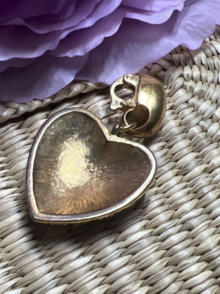 Ciondoli: Herzanhänger mit Strass – Usato da Seon venduto da Sunny-Schmuck78 2