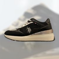 US Polo Assn. Sneaker Gr. 40 Schwarz, sehr wenig getragen