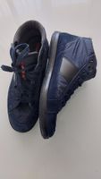 PRADA Sneaker Herren Gr. 41/42 - Dunkelblau Wildleder/Stoff