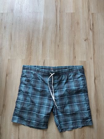 Shorts de bain Speedo homme L carreaux  bleus parfait état