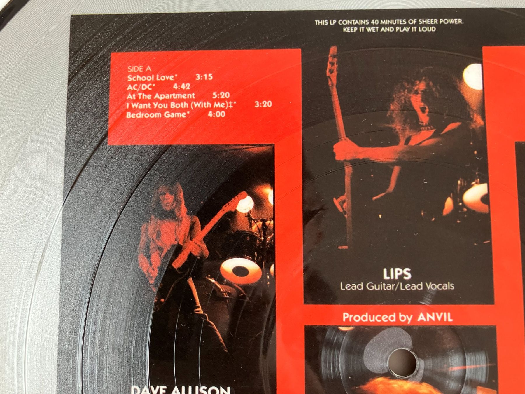 Vinyles: Anvil – D'occasion à Aarwangen par Jukebox3 5