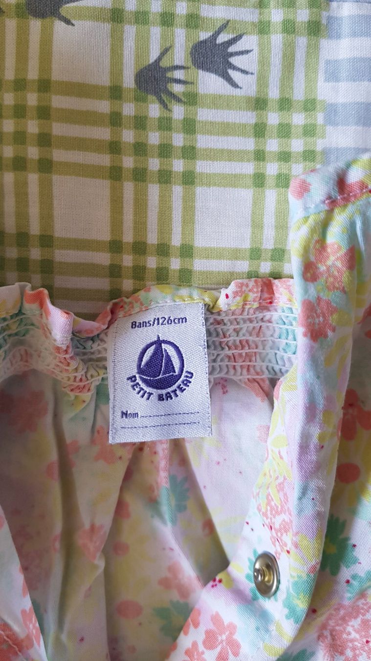 Petit Bateau Tute: Petit Bateau Jumpsuit Gr.126 – Usato da Luzern venduto da silvermoon12 1