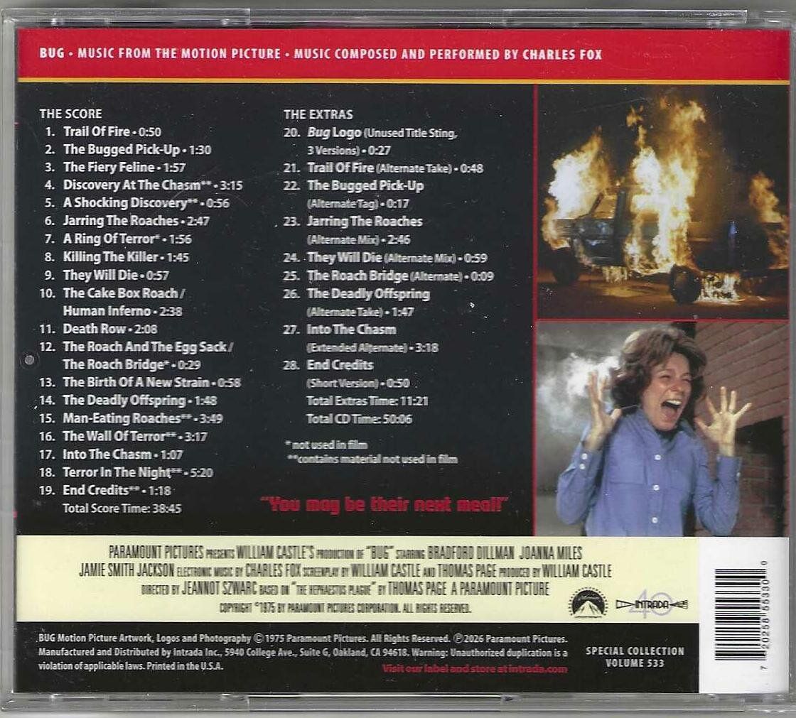 CD: Charles Fox - Bug – Usato da Genève venduto da CDLPBookS 1