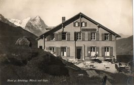 Hotel gr. Scheidegg - Mönch und Giger