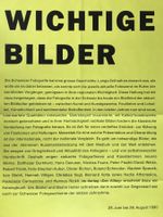 Plakat Museum für Gestaltung Zürich Fotografie Schweiz 1990