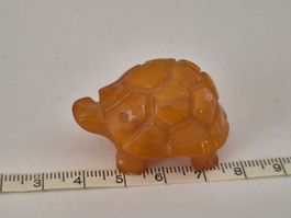 Schildkröte Figur orange guter Zustand