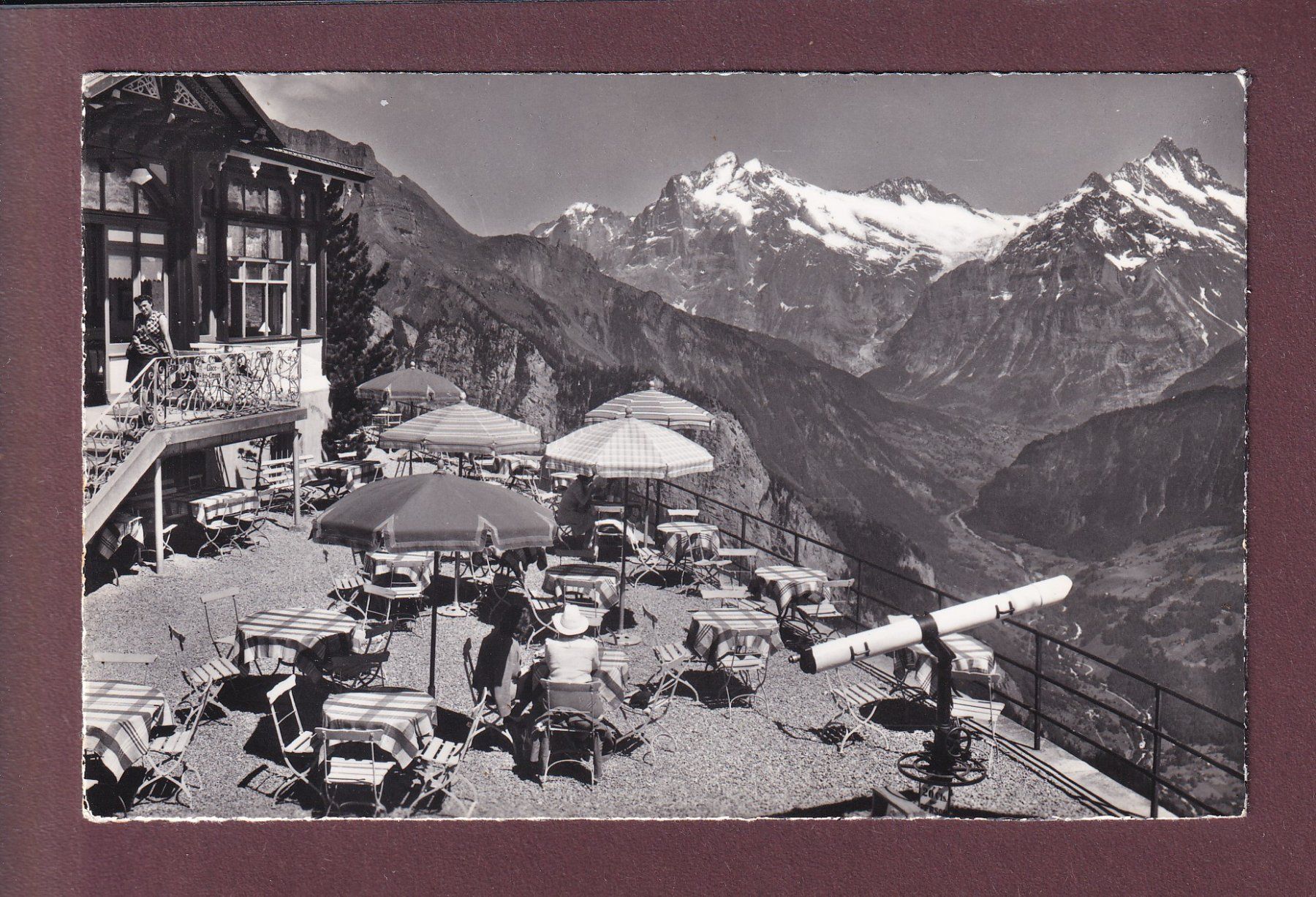 Ansichtskarten: SCHYNIGE PLATTE - 1961 – Gebraucht aus Pully von nicecards