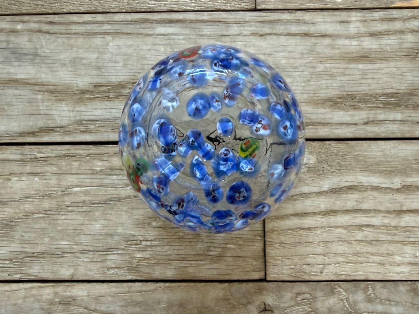 Murano Verres: Trinkglas oder kleine Vase Murano millefiori – D'occasion à Luzern par Mamutpe 2