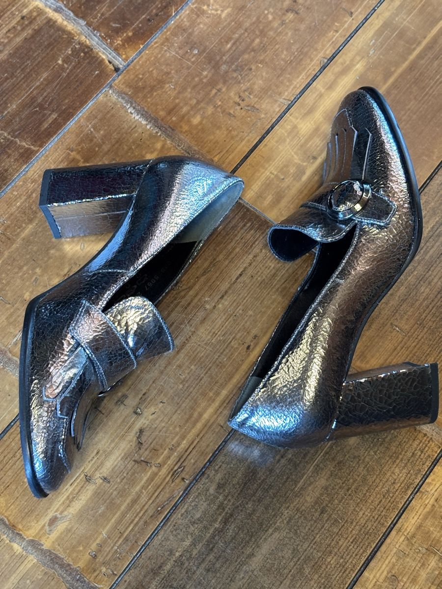 Högl Scarpe da donna: Högl Escarpins Argentés 40 – Nuovo (secondo la descrizione) da Dotzigen venduto da SecondHandGems 3
