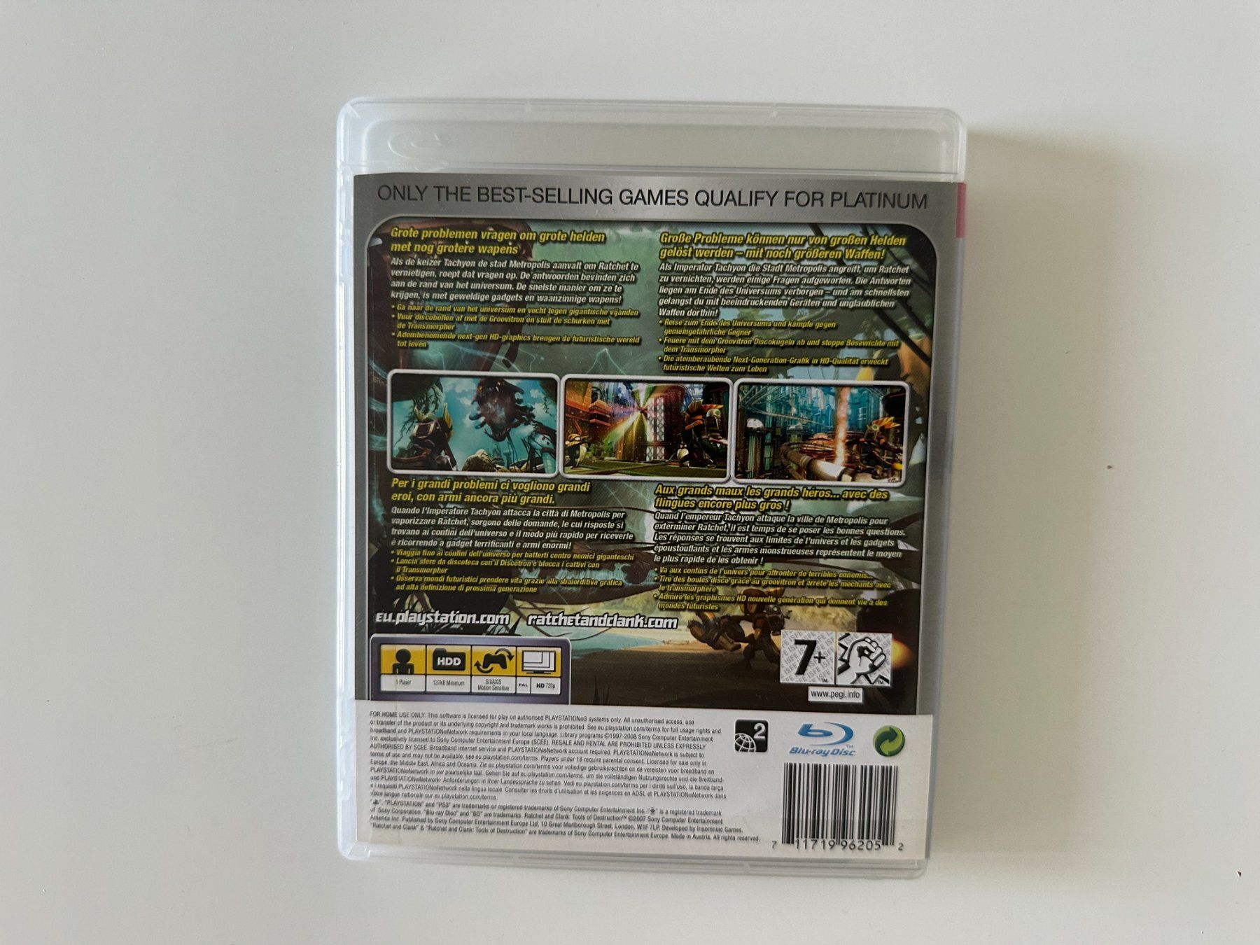 Sony Jeux: Ratchet & Clank: Tools of Destruction PS3 – D'occasion à Couvet par nay_prh5 2