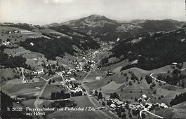 Fischenthal ZH Flugaufnahme Nr.20220b , ca.1950